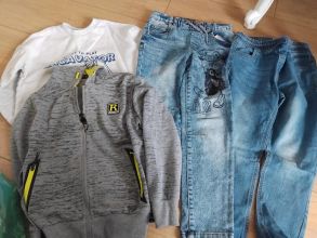 Ubranka dla chłopca 122-128 cm