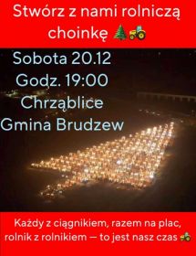 Stwórz z nami choinke rolnicza