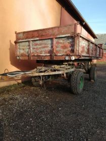 Przyczepa d 732 wywrotka autosan