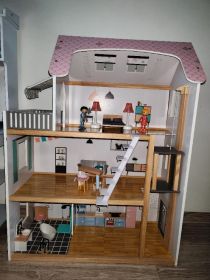 Domek dla lalek + kuchnia