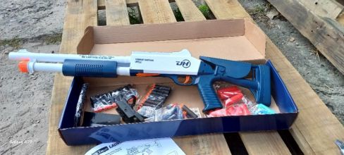 Nowy pistolet na rzutki dla dzieci