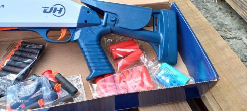 Nowy pistolet na rzutki dla dzieci