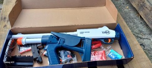 Nowy pistolet na rzutki dla dzieci