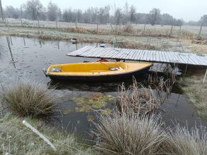 Łódka z silnikiem Yamaha