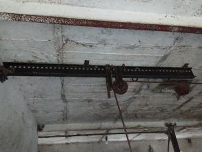 Wyciąg linowy do obornika