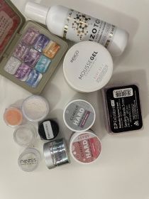 Zestaw do robienia paznokci manicure żel hybryda