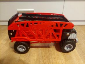 Hot wheels organizer monster truck