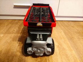 Hot wheels organizer monster truck