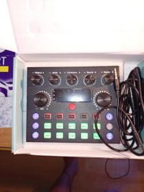 Profesjonalny mikser audio, karta dźwiękowa na żywo...