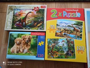 Gry puzzle, mozaika i inne