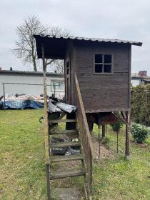 Domek dla dzieci Ścianka spinaczkowa