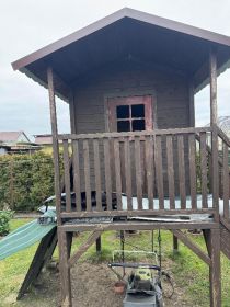 Domek dla dzieci Ścianka spinaczkowa