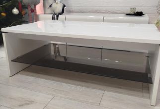 Ława Azteca Trio 110x65 ze szklaną półką