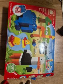 Klocki dromader dwa zestawy zoo