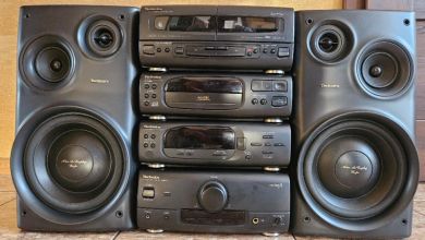 Wieża technics se-ch505a z kolumnami