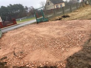 Usługi mini koparką mała wywrotka glebogryzarka