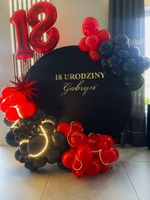 Ścianki balonowe okolicznościowe