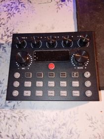 Profesjonalny mikser audio, karta dźwiękowa na żywo...