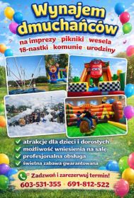 Wynajem dmuchancow