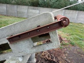 Wyciąg linowy do obornika