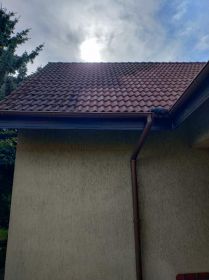 Mycie odgrzybianie dachów elewacji kostki