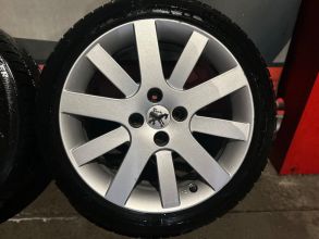 Koła felgi aluminiowe 4x108 i 5x108 17 cali wraz z oponami