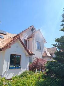 Mycie odgrzybianie dachów elewacji kostki