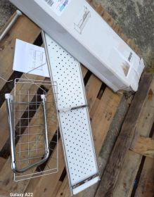 Matalowa polka nadblatowa