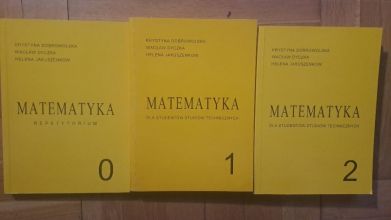 Książki do matematyki sprzedam