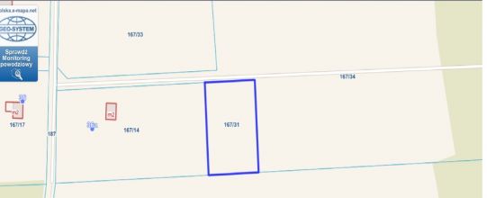 Działka budowlana na sprzedaż Albertów