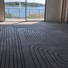 Frezowanie w betonie pod ogrzewanie podłogowe