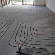 Frezowanie w betonie pod ogrzewanie podłogowe