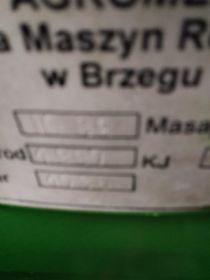 Sprzedam rozsiewacz nawozów RNZ-2 unia brzeg