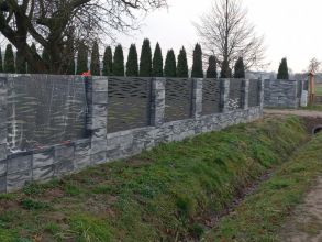 Wykonujemy ogrodzenia, metalowe, aluminiowe, panelowe.