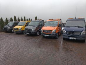 Transport samochodów osobowych i dostawczych itp.