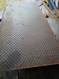 Blacha stalowa ryflowana