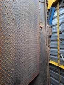 Blacha stalowa ryflowana