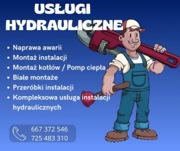 ???? usługi hydrauliczne – szybko, solidnie,...