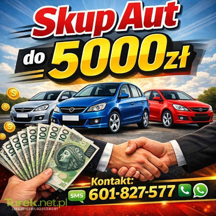 Skup samochodów do 5000zł