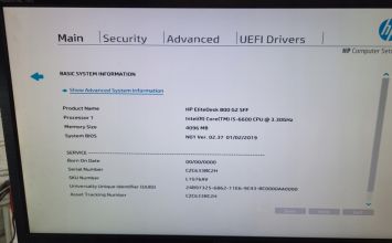 MacBook Pro, HP EliteDesk 800 G2, Sony TA-F220