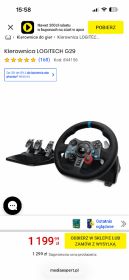 Kierownica Logitech G29
