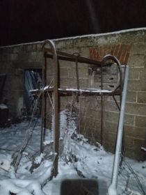 Stelaż sań konnych