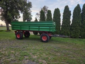 Przyczepa Bruns 8 ton, rolnicza 5x210 niemiecka...