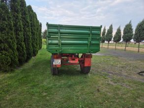 Przyczepa Bruns 8 ton, rolnicza 5x210 niemiecka...