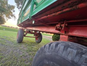 Przyczepa Bruns 8 ton, rolnicza 5x210 niemiecka...