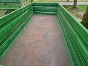 Przyczepa Bruns 8 ton, rolnicza 5x210 niemiecka...