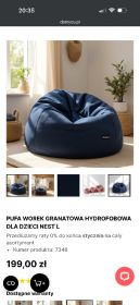 Pufy dla dzieci/dorosłych do pokoju/salonu