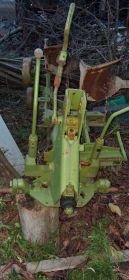 Pług obrotowy dwuskibowy