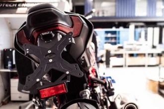 Krótkie mocowanie tablicy rejestracyjnej Kawasaki Z900...