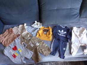 Ubranka dla chłopca 56, 62 i 68